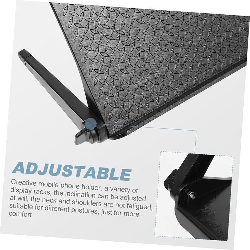 Floating TV Stand Wall Mount Bracket 30X11X3CM Large Storage Space Black - Image 4